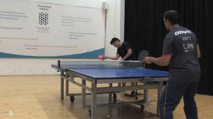 Multi Ball Training in Ping Pong