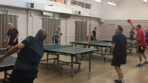 Getting fit with Ping Pong and setting a New Year Resolution goal